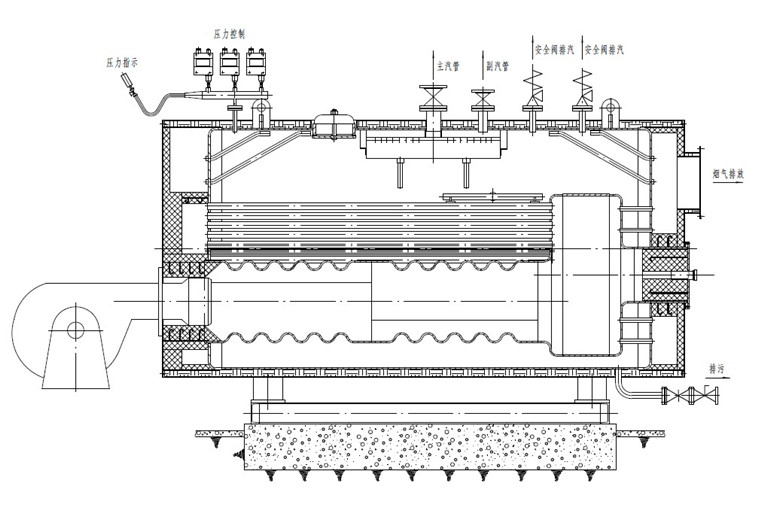 卧式燃油锅炉原理
