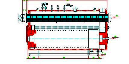 燃油燃气锅炉结构图